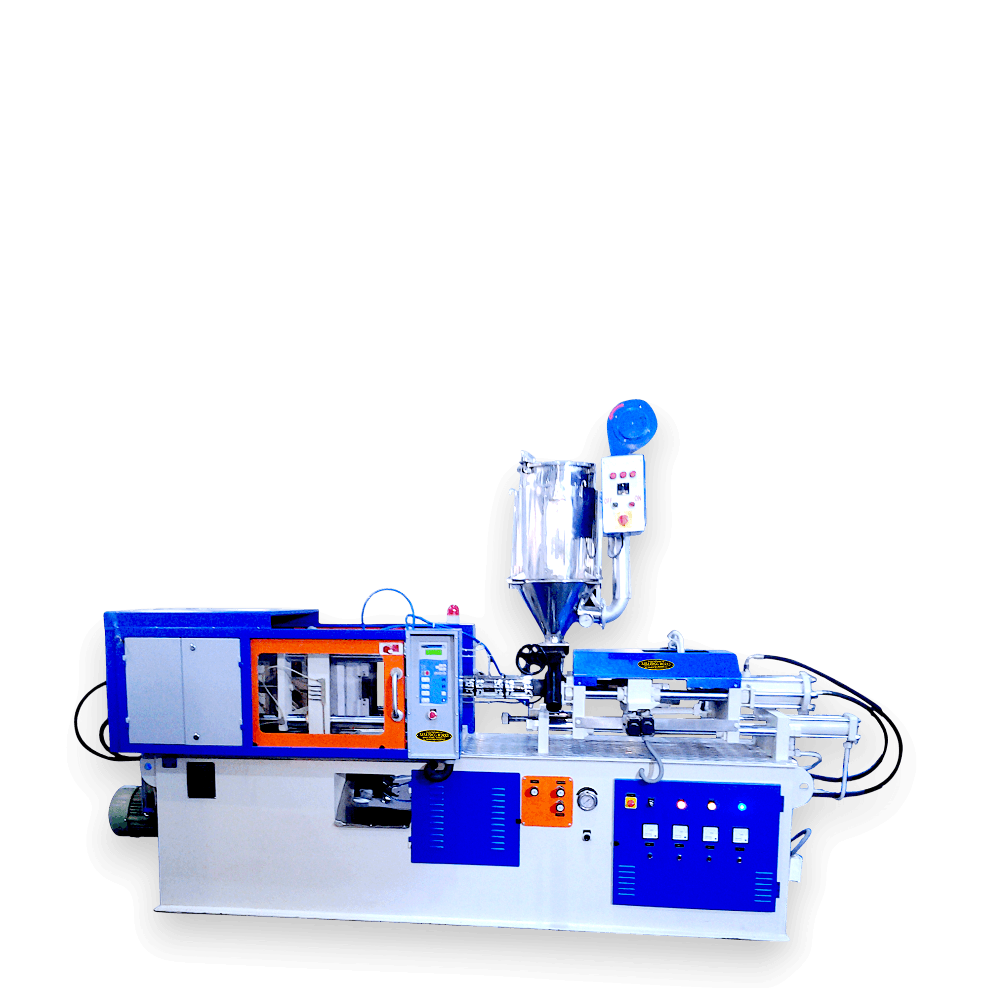 Horizontal Plastic Injection Moulding Machine - 100 gram P.L.C (Mini Micro)